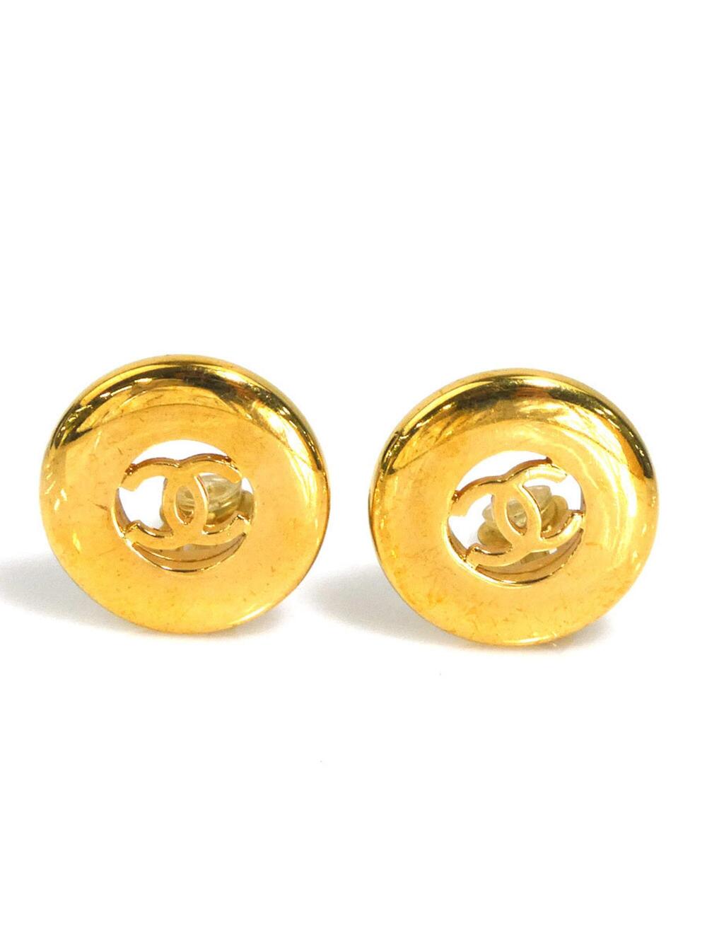 Chanel Earrings Gold-Tone Metal #347148C60B